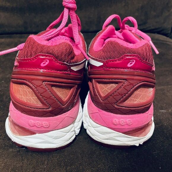 ASICS GEL Kayano 22 Womens Running Shoes Pink Rust Red Size 7 US 38 EUR Medium - Picture 4 of 11